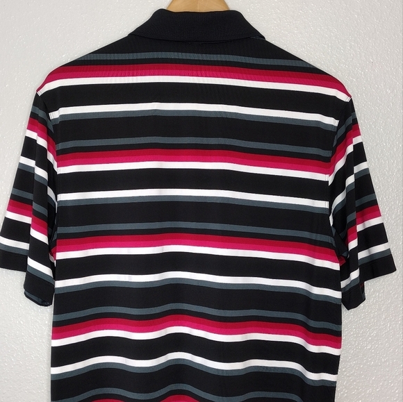 Nike Golf Tour Performance Striped Men's Polo Shirt - Picture 6 of 13